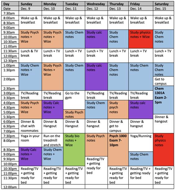 How to Build an Effective Study Schedule