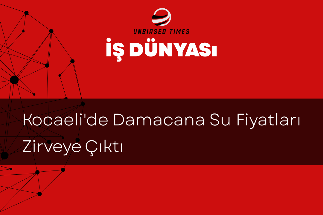 Kocaeli'de Damacana Su Fiyatları Zirveye Çıktı