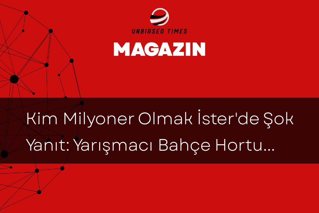 Kim Milyoner Olmak İster'de Şok Yanıt: Yarışmacı Bahçe Hortumu Dedi!