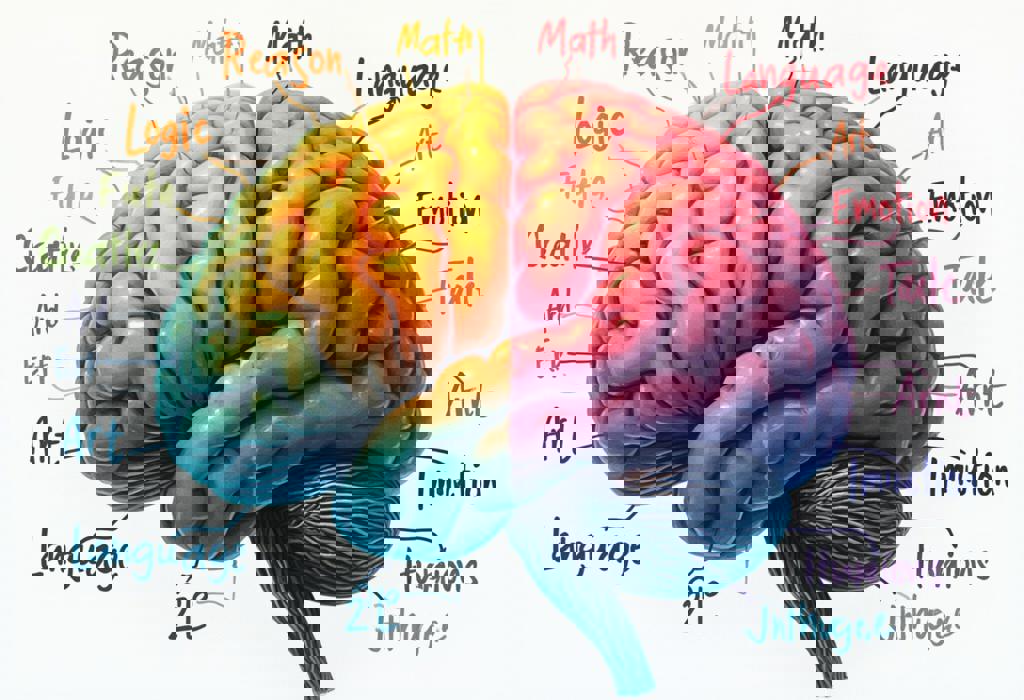 The Myth of Left-Brained vs Right-Brained People