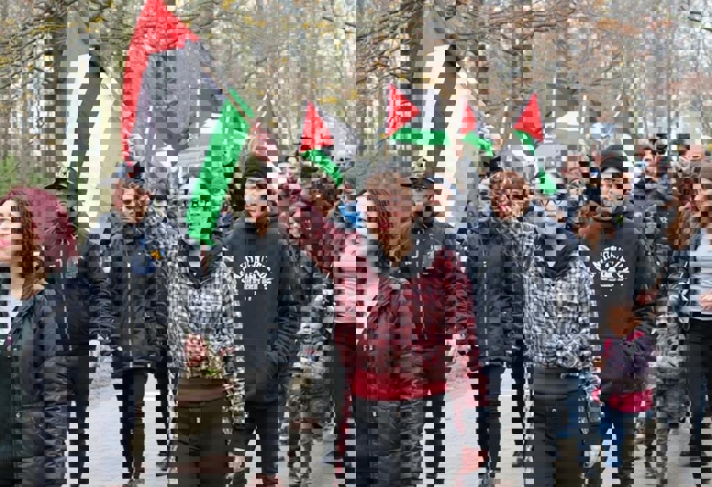 A year later, most charges from large Palestinian solidarity protests at Dartmouth and UNH have been dropped.