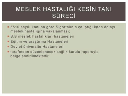 Hastalık Semptomları ve Tanı Süreci