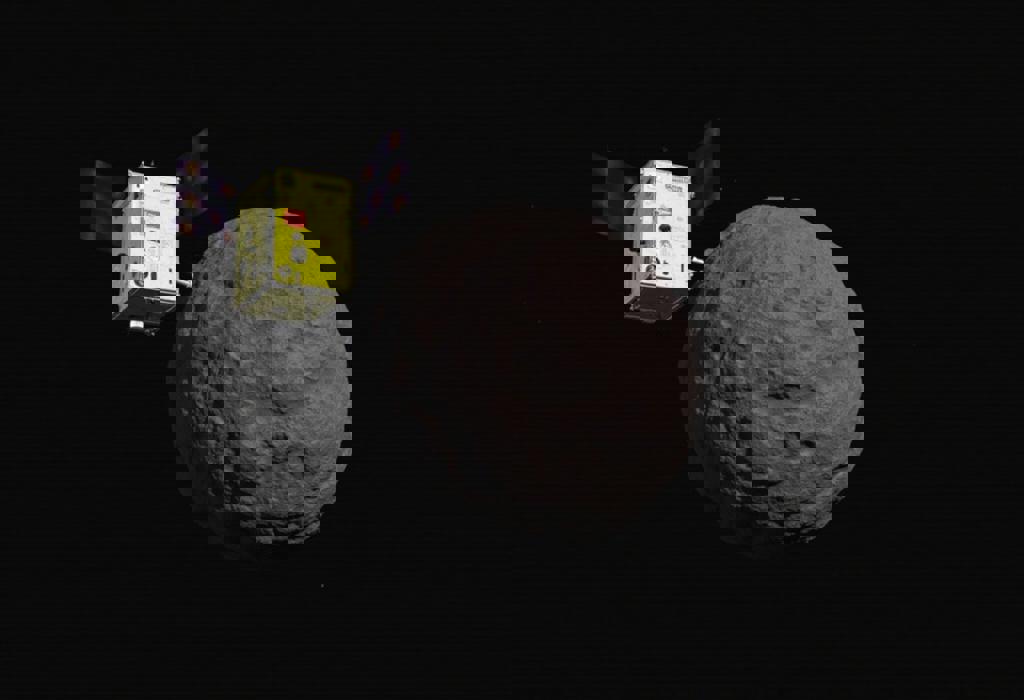 NASA's Lucy Spacecraft Successfully Flys by Asteroid Donaldjohanson, Revealing Unique Geological Features